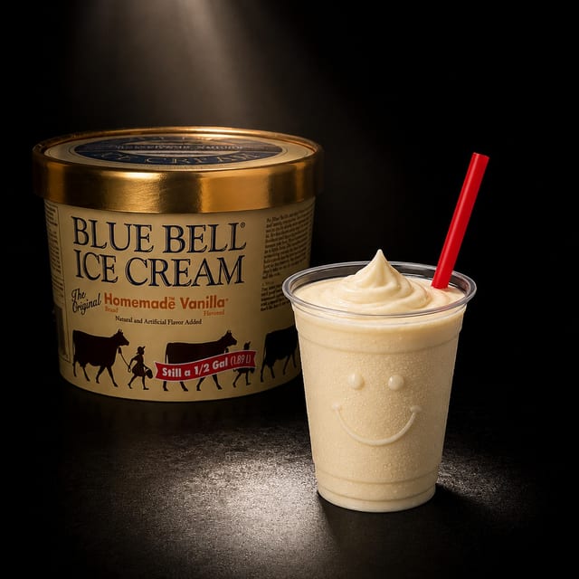 Kid's Vanilla Shake.