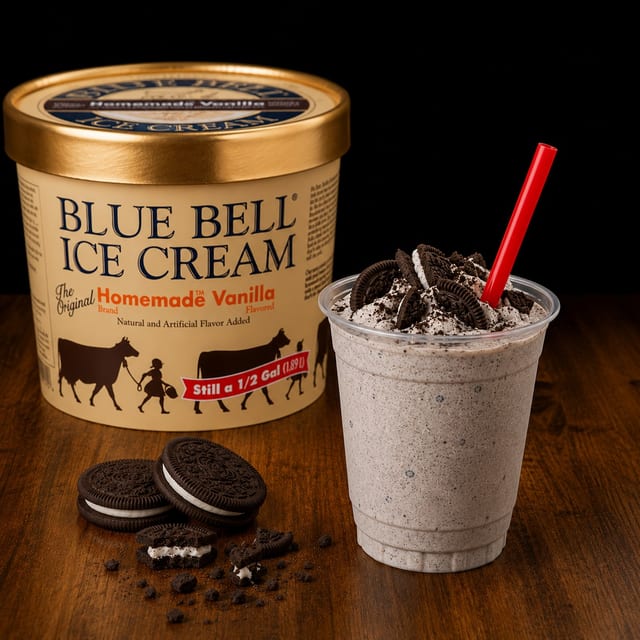 Kid's Cookies & Cream Shake.