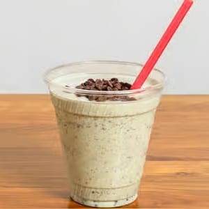 Mint Chocolate Chip Shake.
