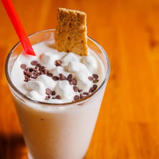 S'mores, Cookies & Cream, Mint Chocolate Chip Shake